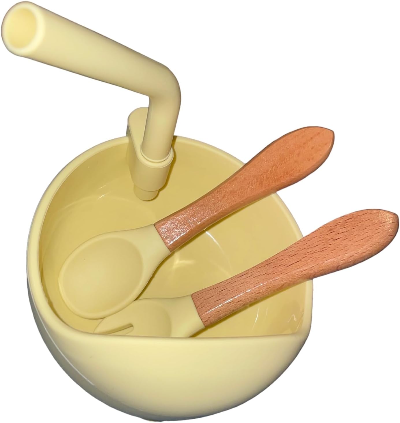 Toddler Suction Bowl Set with Spoon and Spork 1
