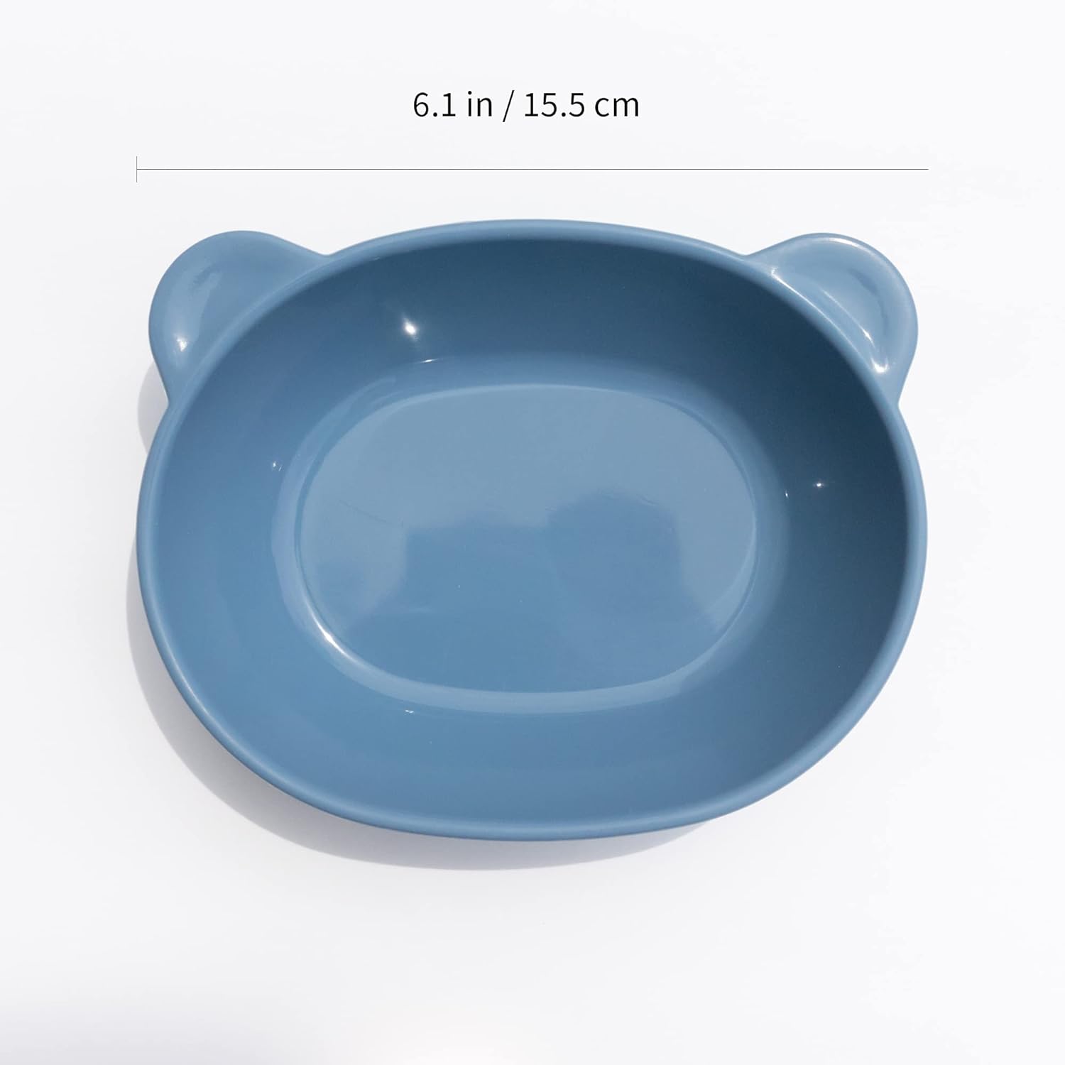 Blue Ginkgo Silicone Kids Bowls - Cute Bear Bowls for Baby and Toddlers