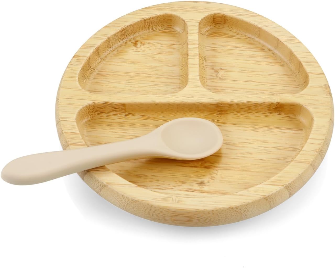 PandaEar Bamboo Suction Plate for Kids