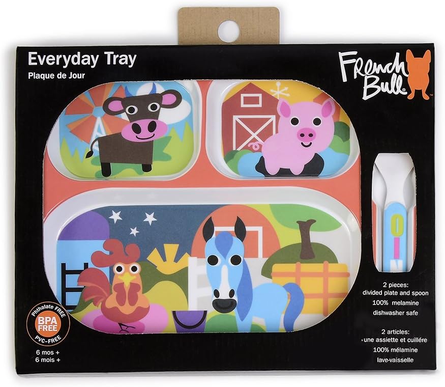 French Bull 11 Kids Ocean Animals Tray Set 1