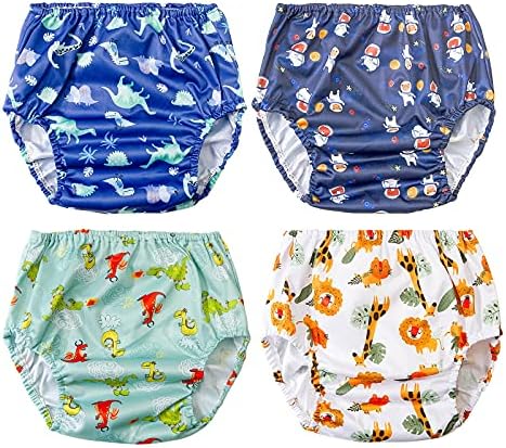 BISENKID Rubber Underpants for Potty Training 2T