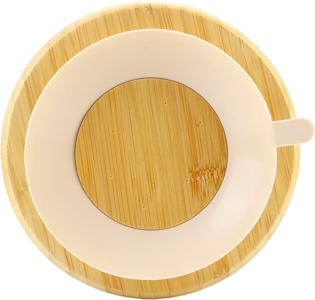 PandaEar Bamboo Suction Plate for Kids