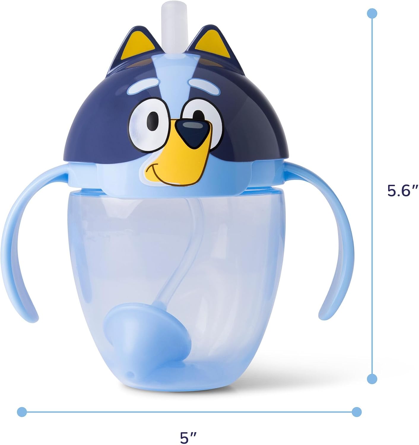 The First Years Bluey Weighted Straw Cup for Toddlers
