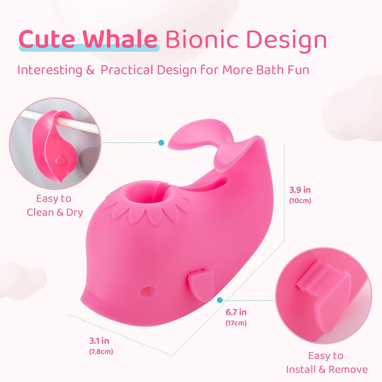 Holinduk Silicone Bath Spout Cover for Baby Safety
