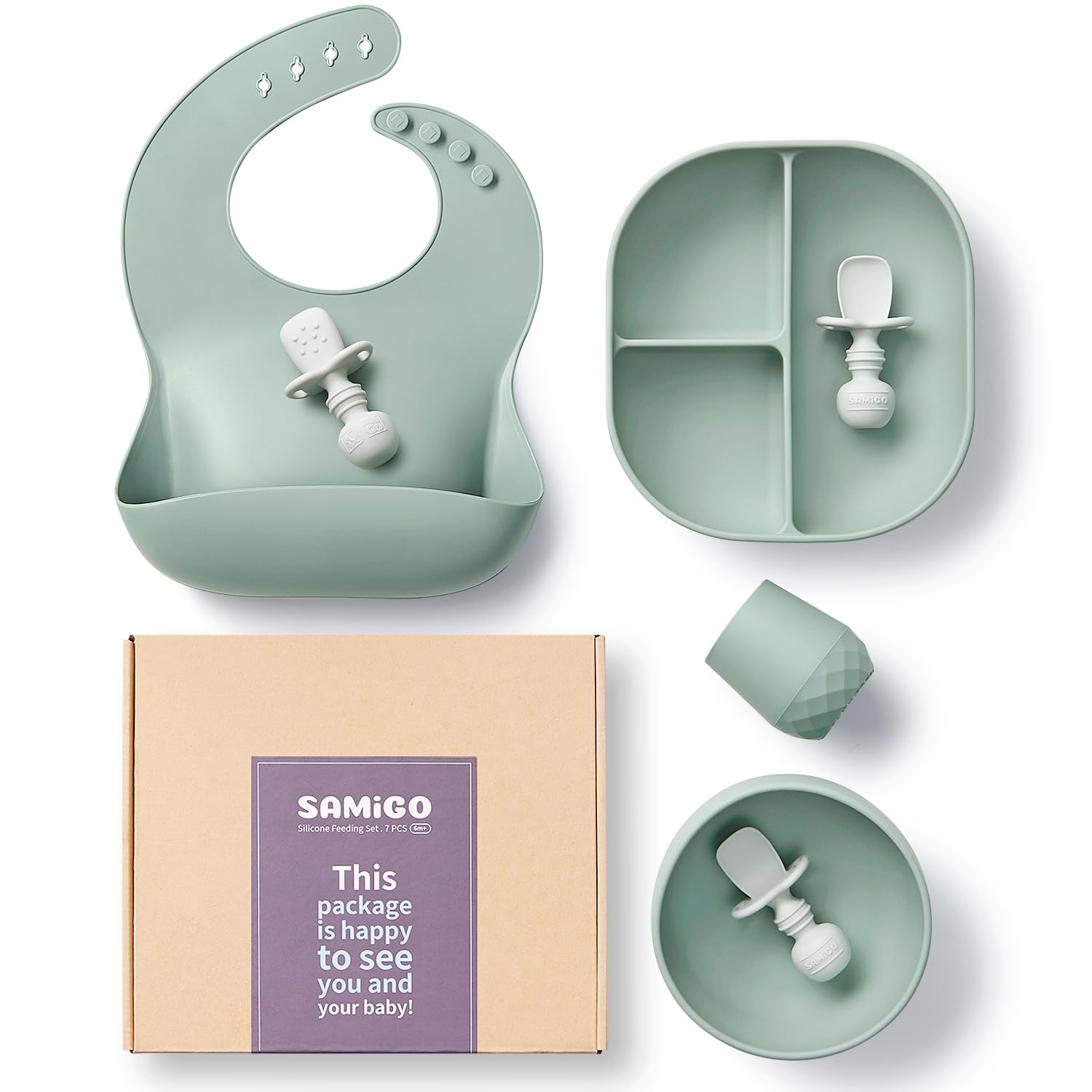 SAMiGO Baby Feeding Set for 6 Months