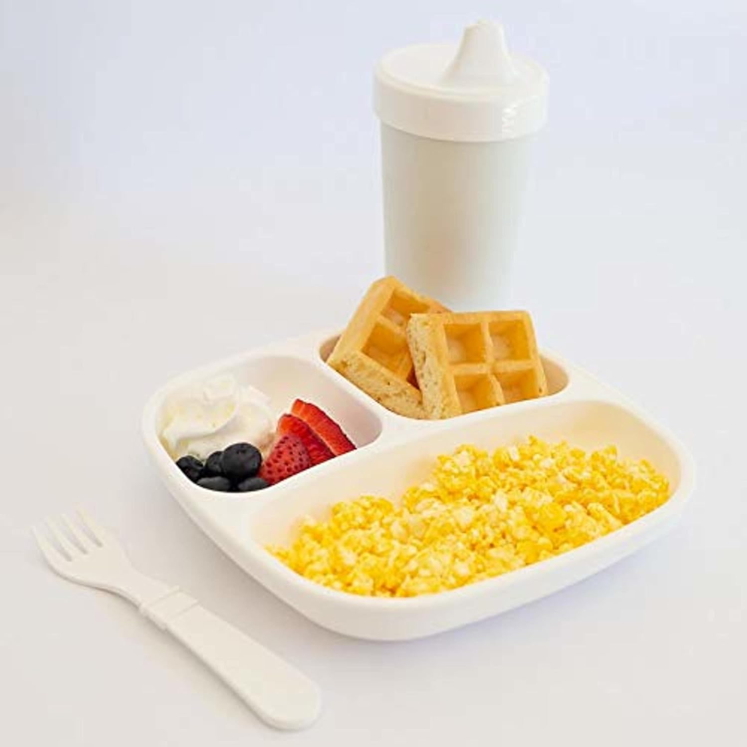 Re-Play 3 Meals a Day Set - 3 Plates Utensils