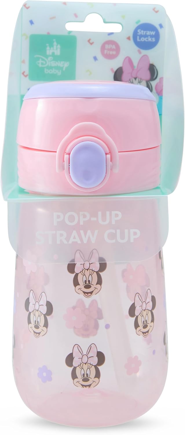 Disney Toddler Sippy Cup 12 Ounce Leak Proof Travel Bottle