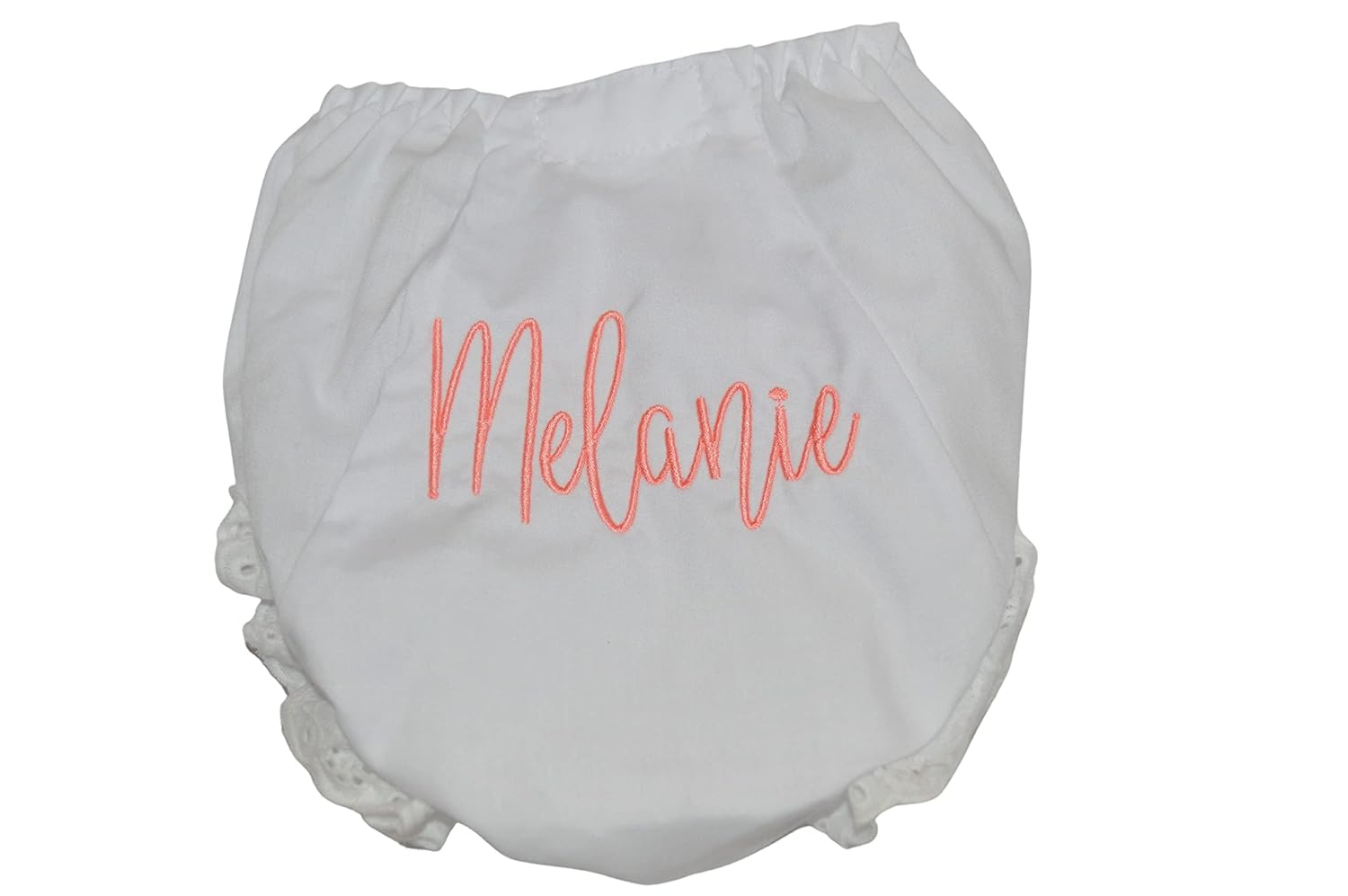 Personalized Baby Bloomers with Embroidered Name