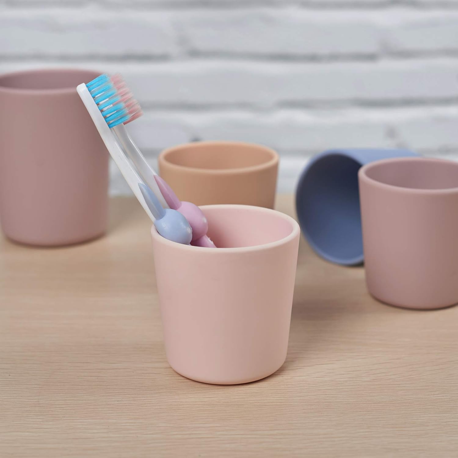 Silicone Toddler Cup 5 oz Non-Smell Anti-Slip Dishwasher Safe Purple