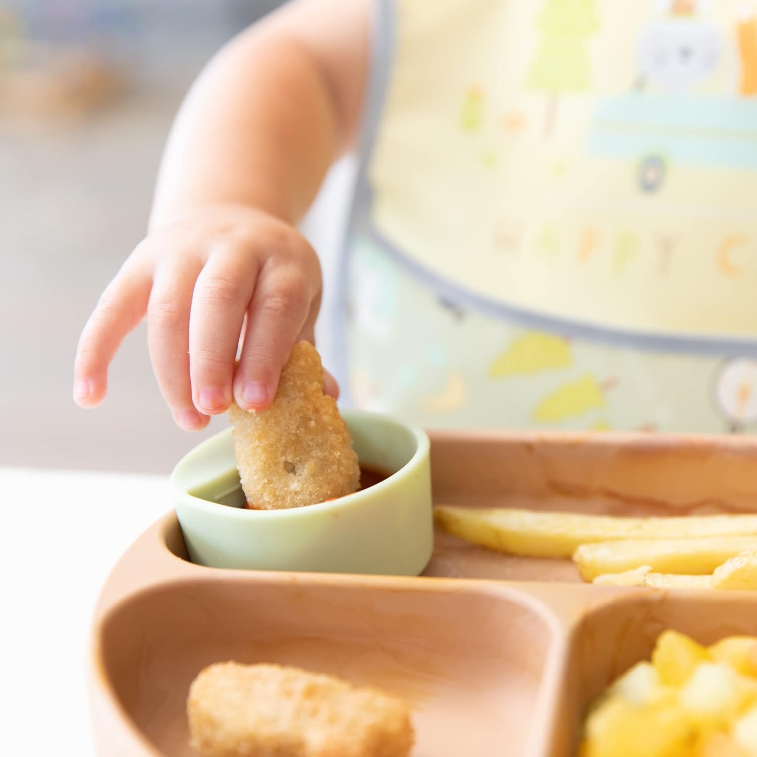 Bumkins Baby Silicone Little Dippers for Mealtime Fun
