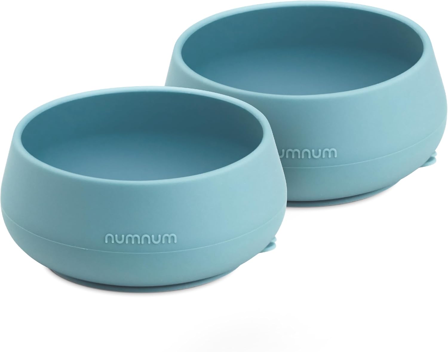 NumNum Suction Bowls for Babies and Toddlers 2-Pack Blue