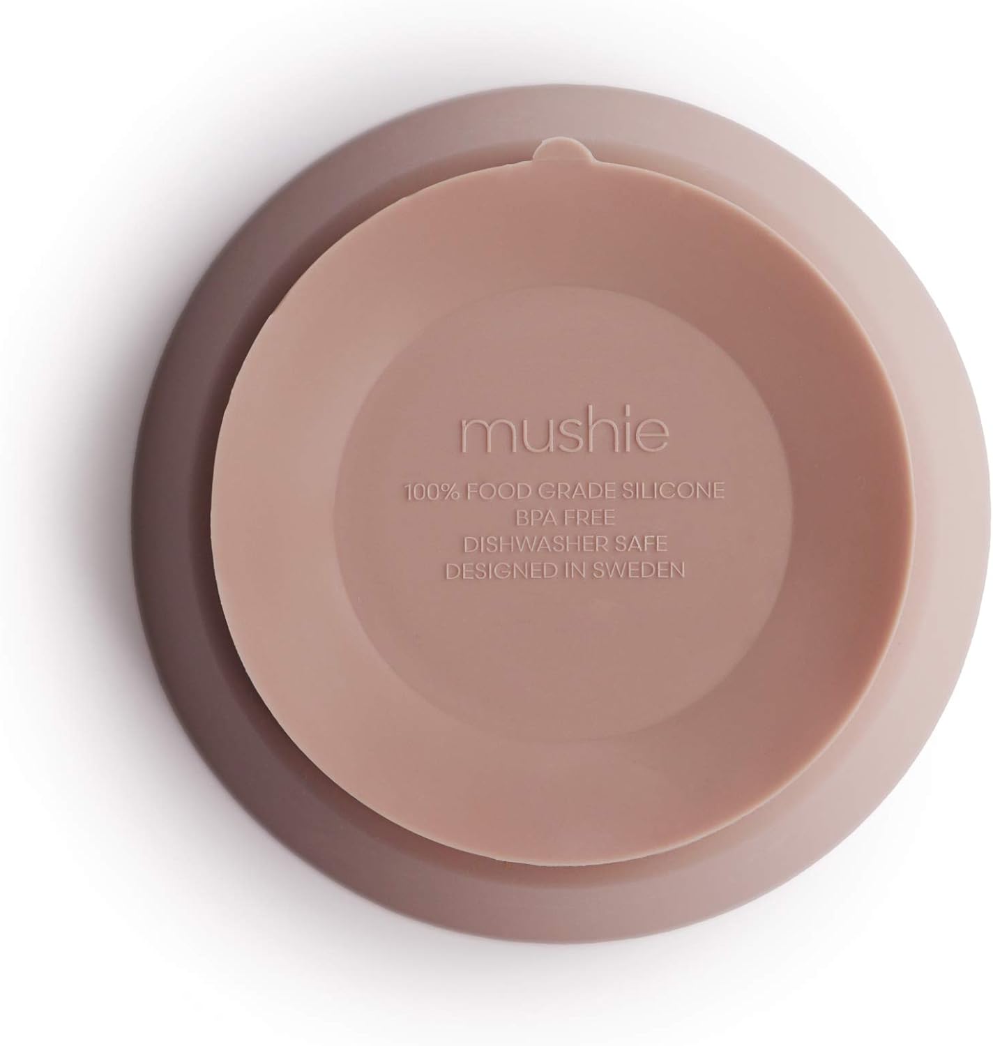 Mushie Silicone Suction Bowl - Blush