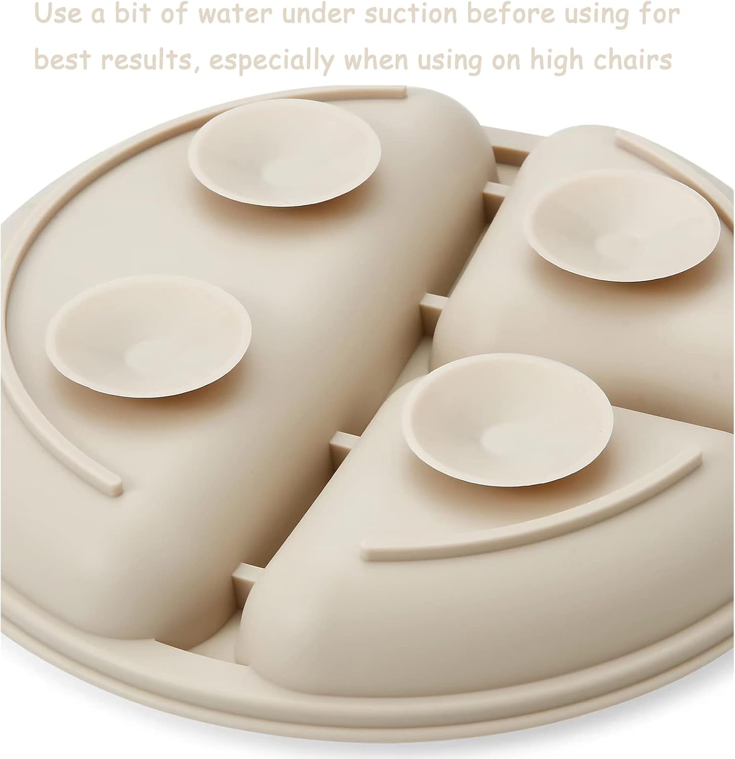 PandaEar Silicone Suction Plates for Babies 3 Pack