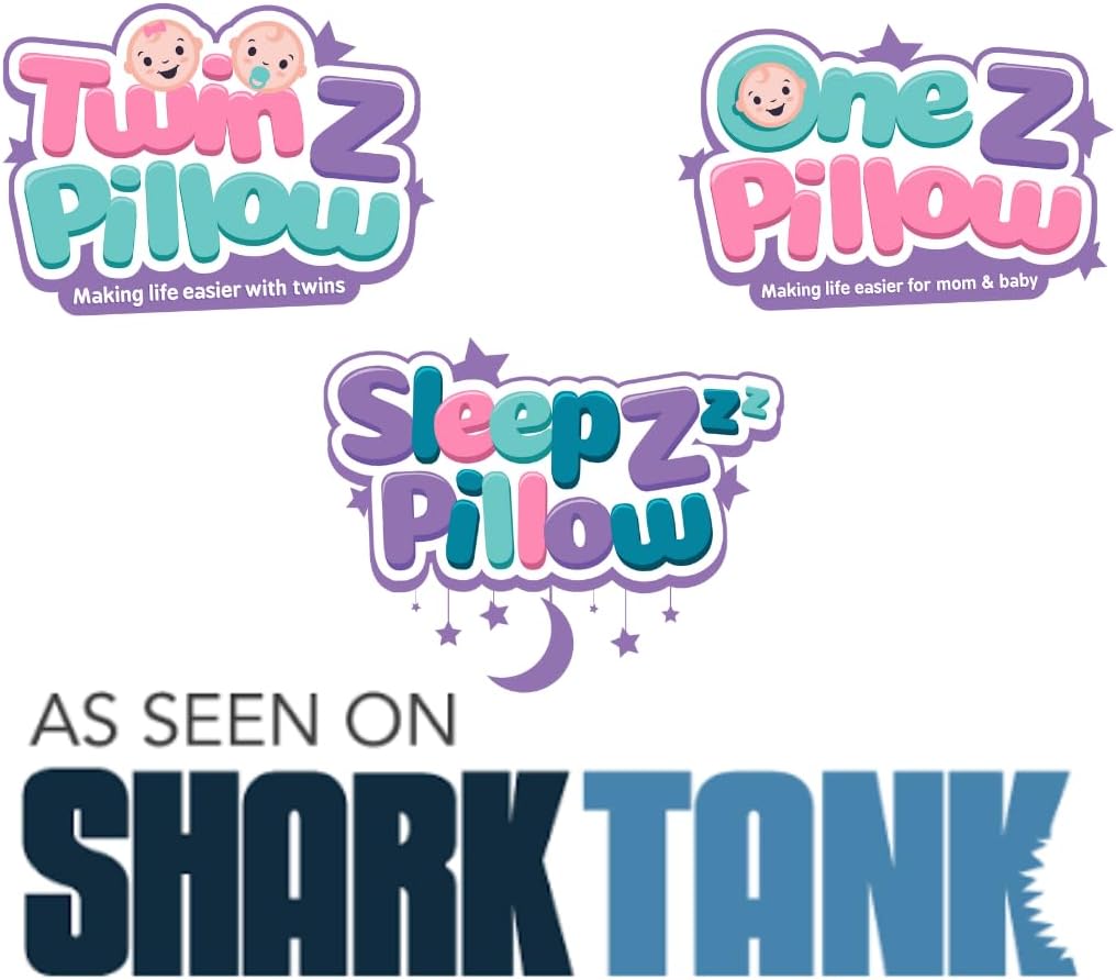 Twin-Z One Z Pillow with Nursing Cover Travel Bag