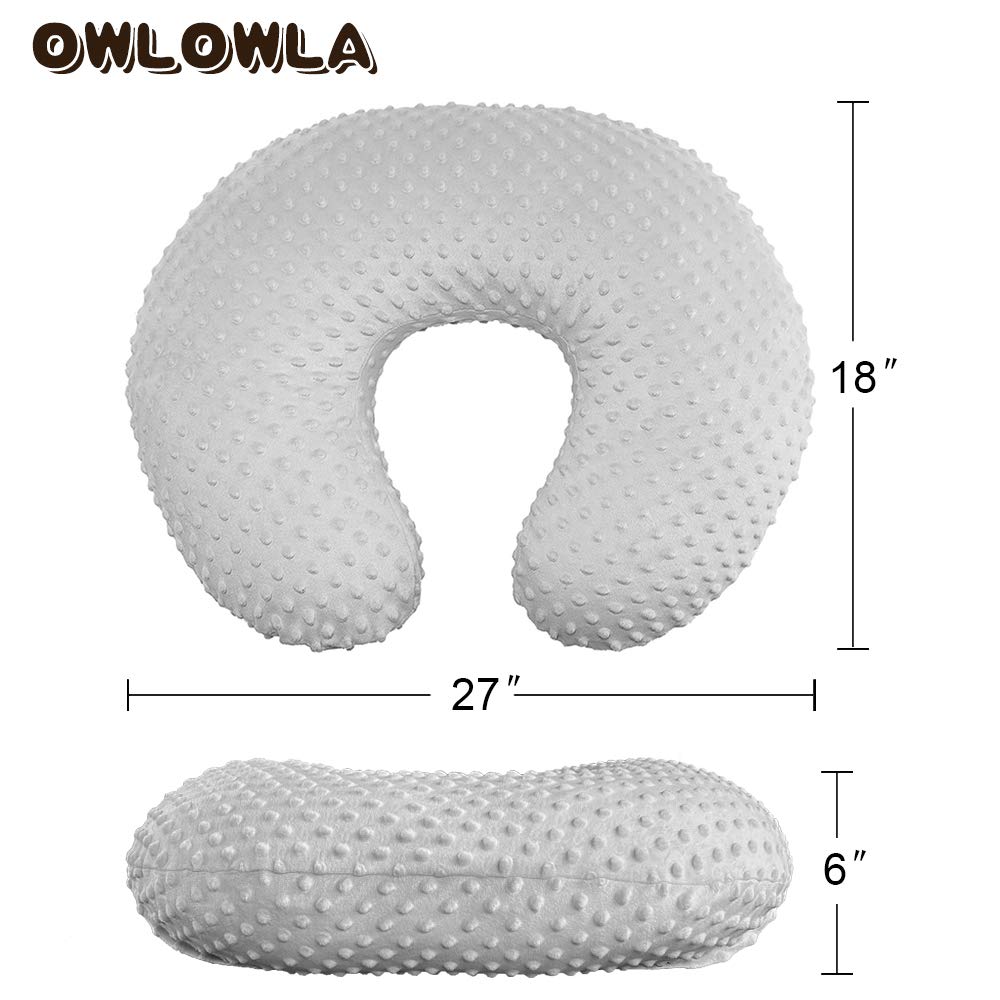 Owlowla 2Pack Nursing Pillow Covers Set