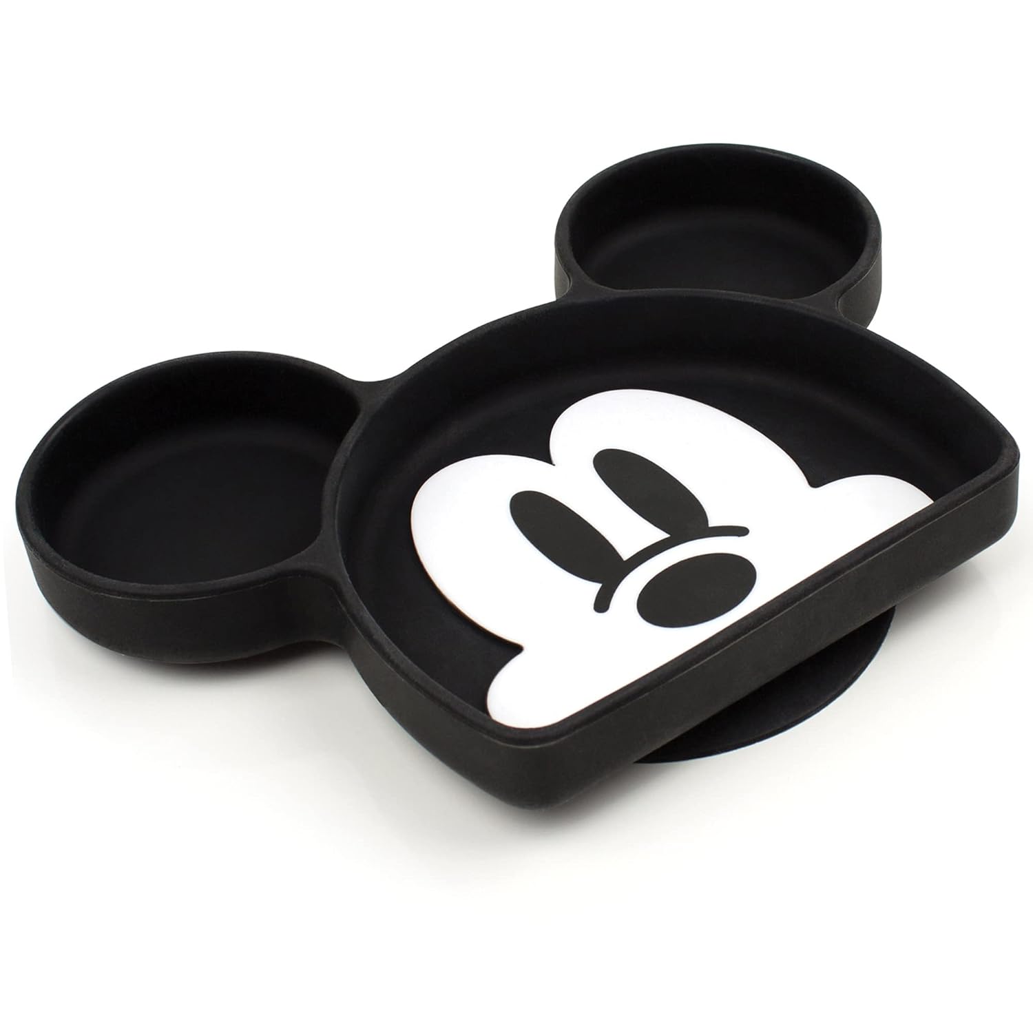 Bumkins Disney Mickey Mouse Silicone Plate 1