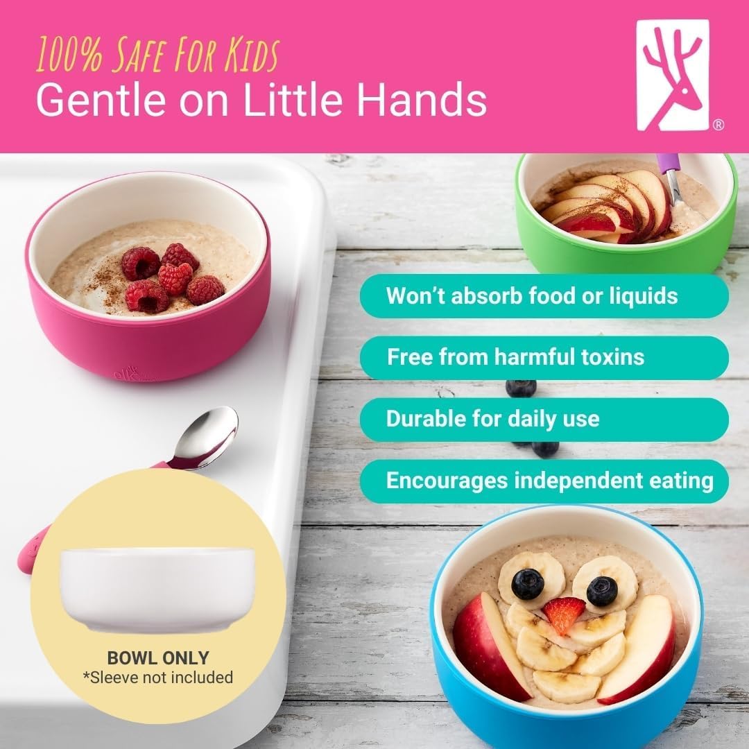 Elk and Friends Kids Porcelain Bowls 2 Pack 1