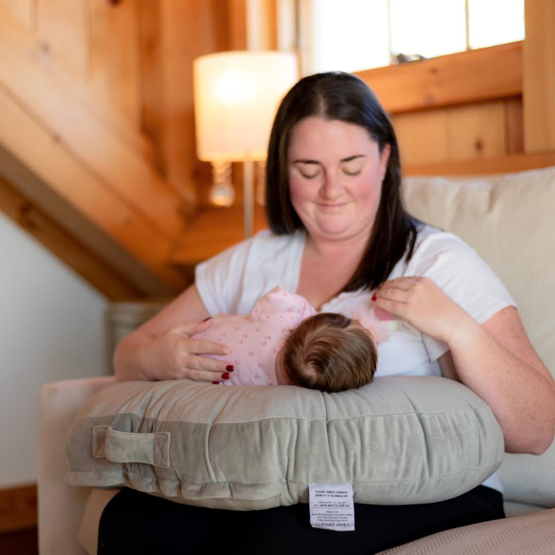 Twin-Z One Z Pillow with Nursing Cover Travel Bag