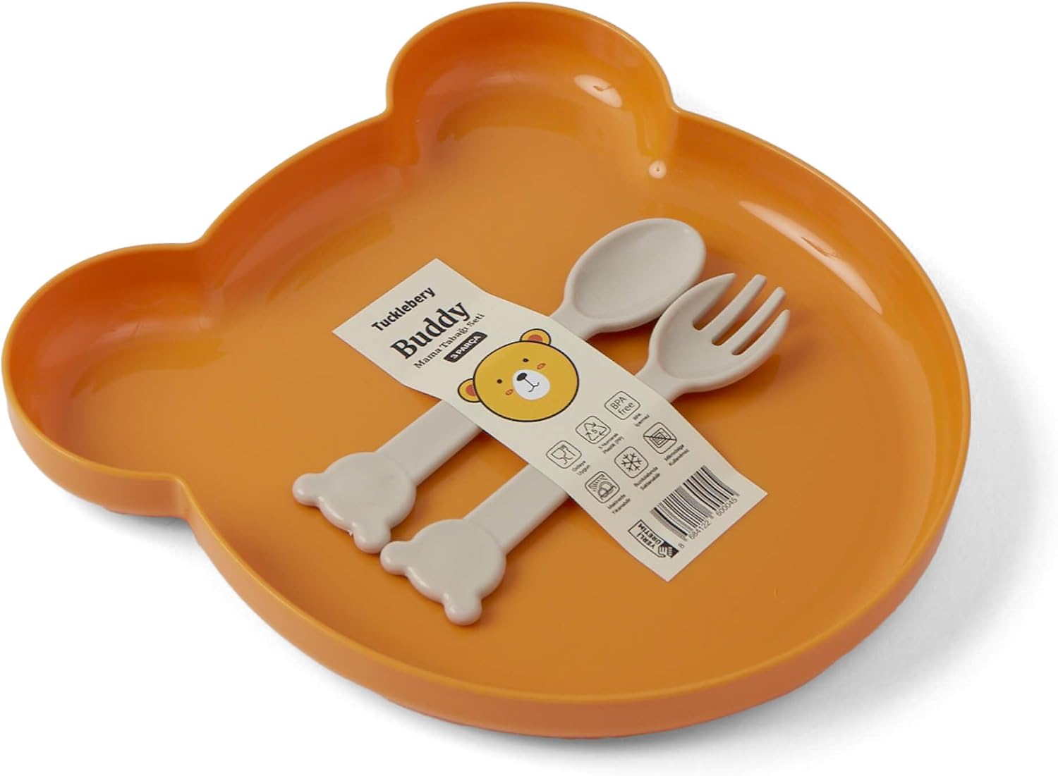 Tucklebery Buddy Toddler Plates and Bowls Set