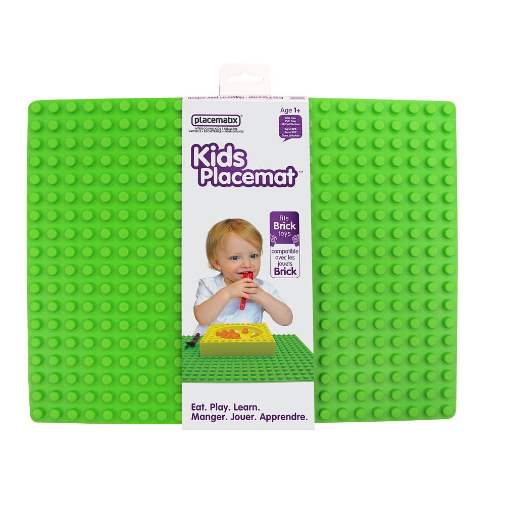 Placematix Kids Green Placemat 15x11