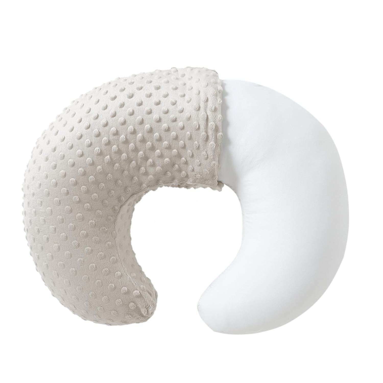 Baby Nursing Pillow with Breathable Slipcover for Breastfeeding and Tummy Time