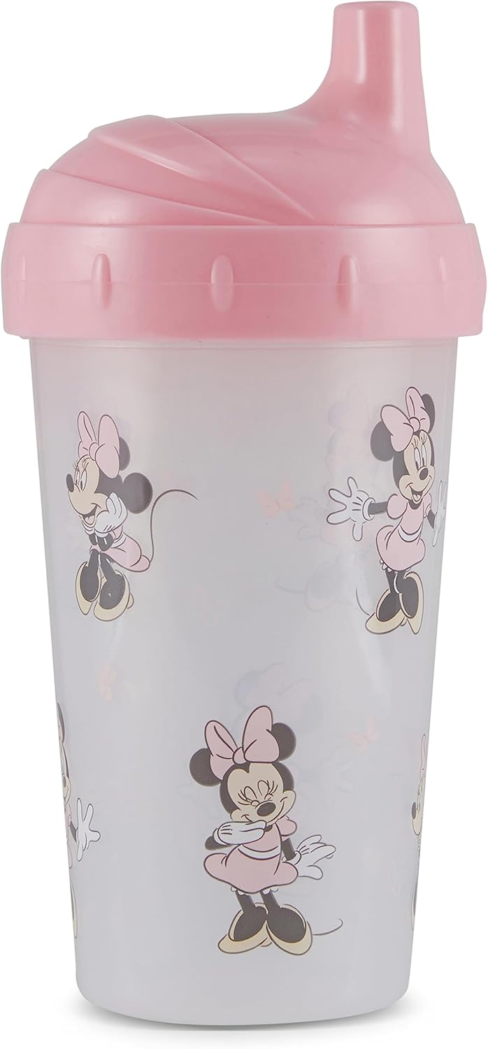 Disney Toddler Sippy Cups with Minnie Mouse Design Pack of Two