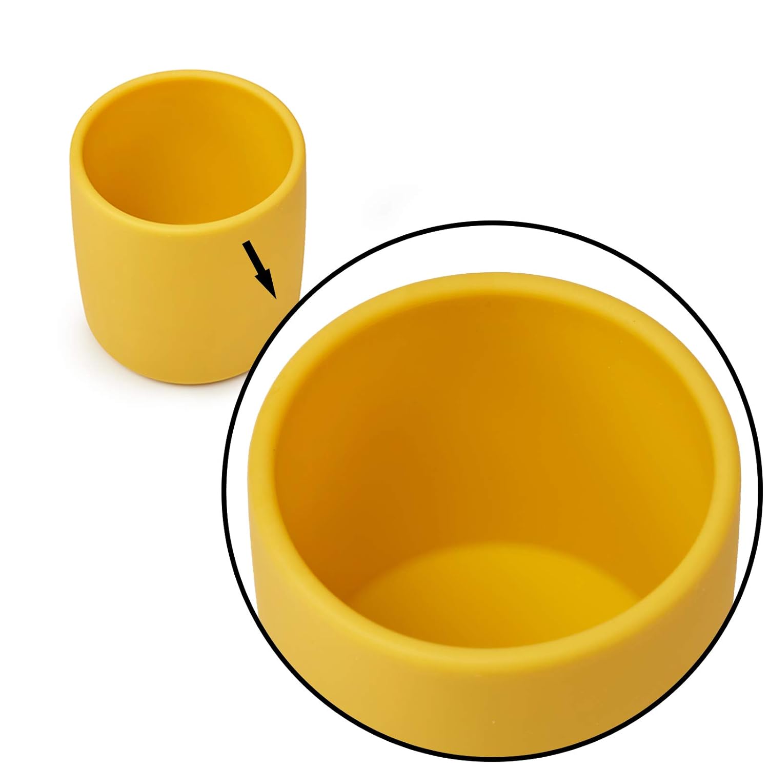 Catii Silicone Toddler Cup 6 oz Pink