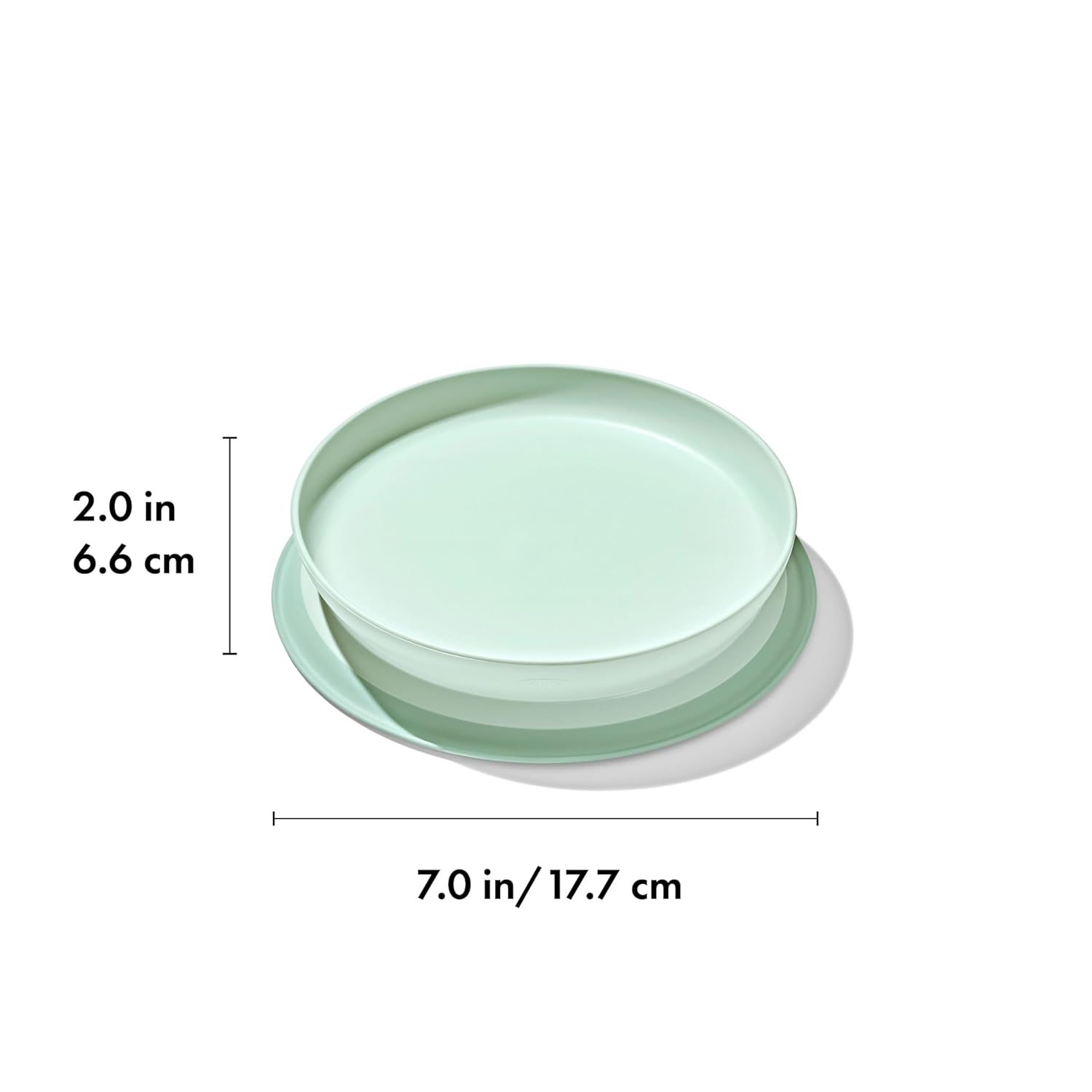 OXO Tot Stick and Stay Suction Plate - Opal 1
