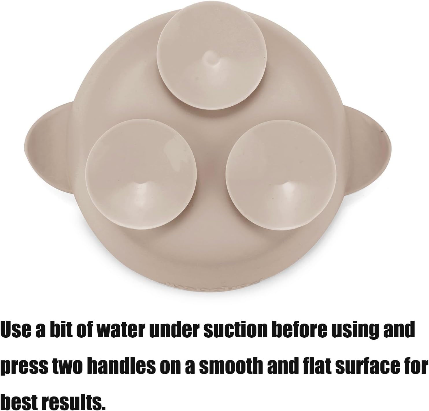 PandaEar 3 Pack Silicone Suction Baby Bowls Spoons Set