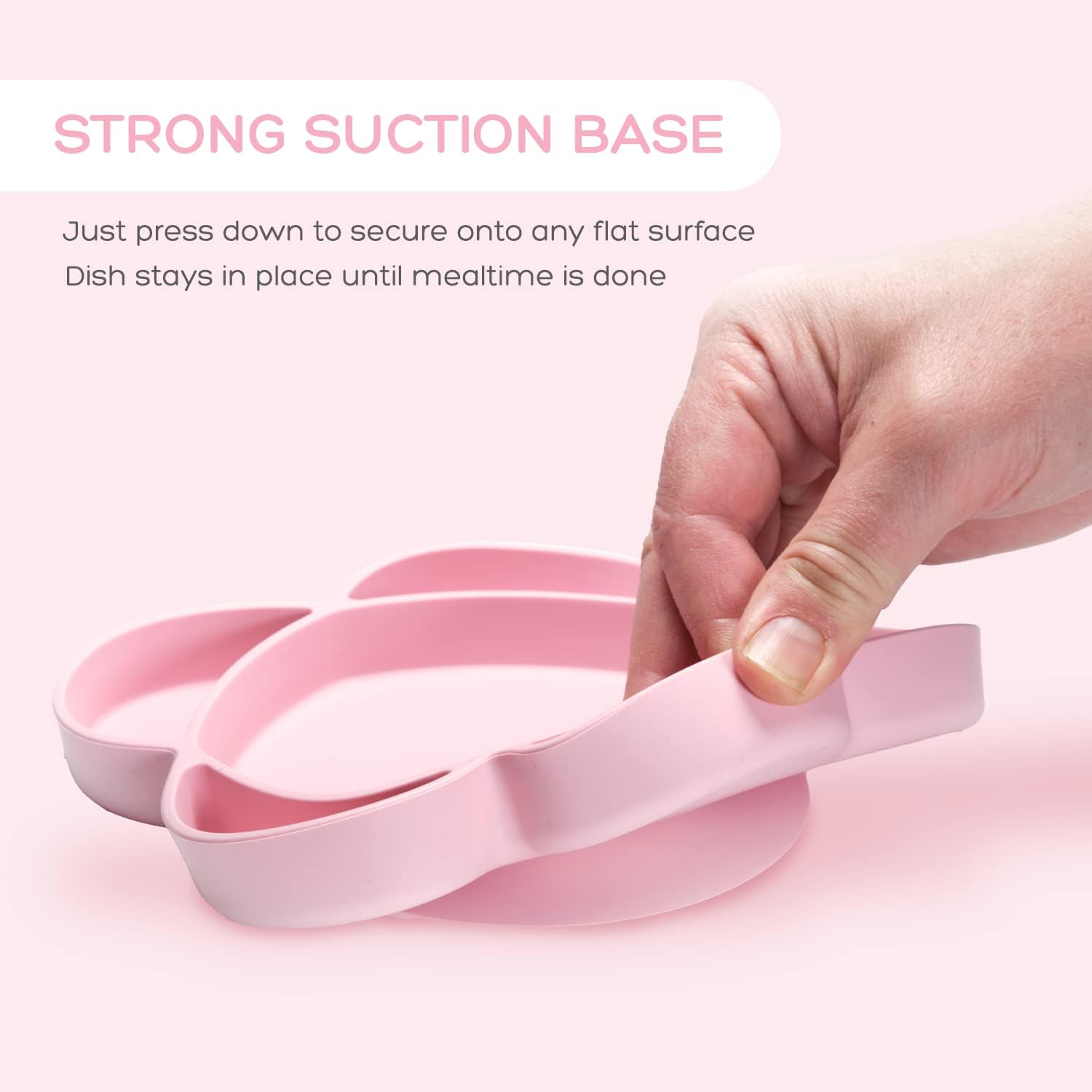 Grabease Baby Feeding Set 4 Piece Suction Plates