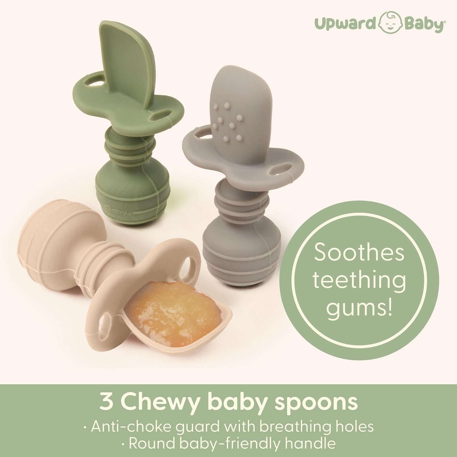 UpwardBaby Silicone Feeding Set for Baby Led Weaning 1