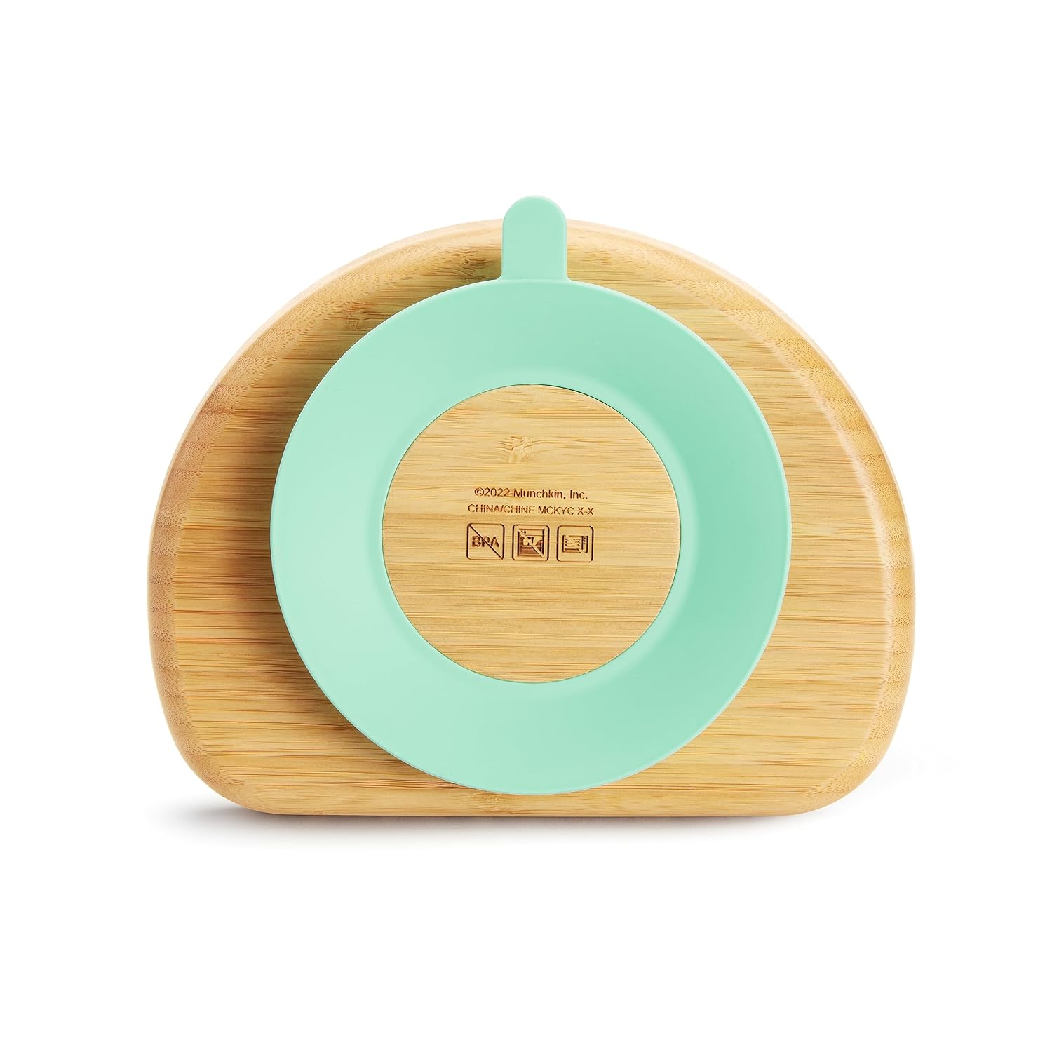 Munchkin Bambou Divided Suction Plate for Babies and Toddlers 1