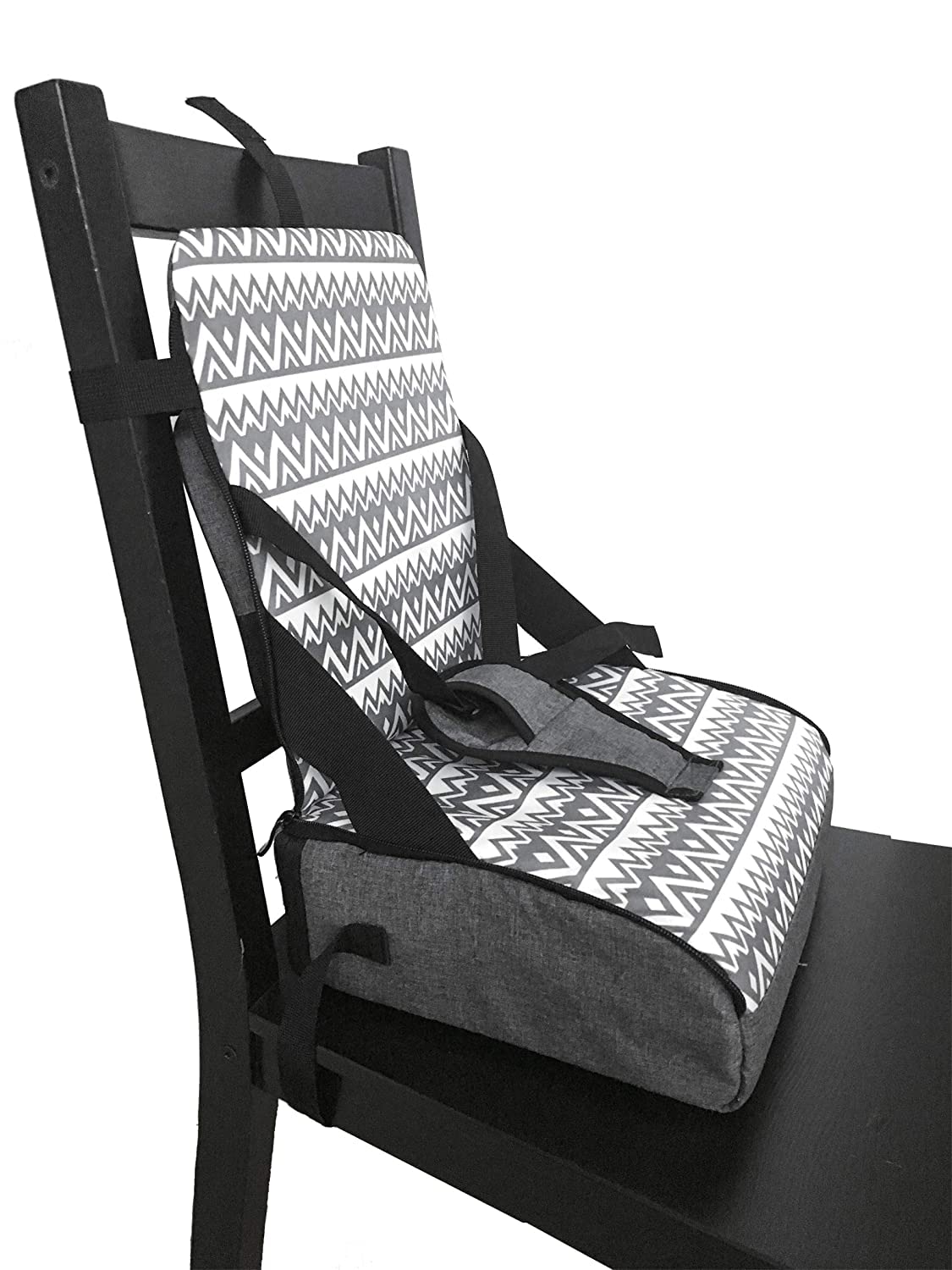 Dreambaby Grab N Go Travel Booster Seat with Storage Grey