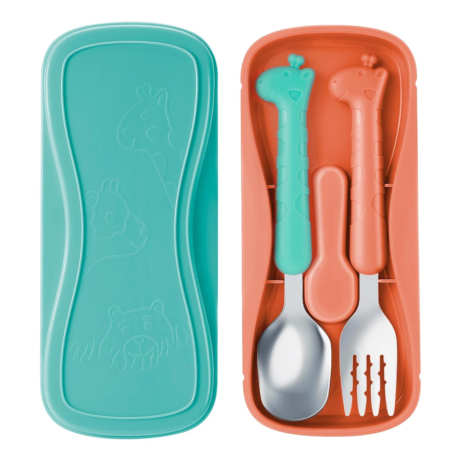Lohodo Toddler Utensils Set with Travel Case