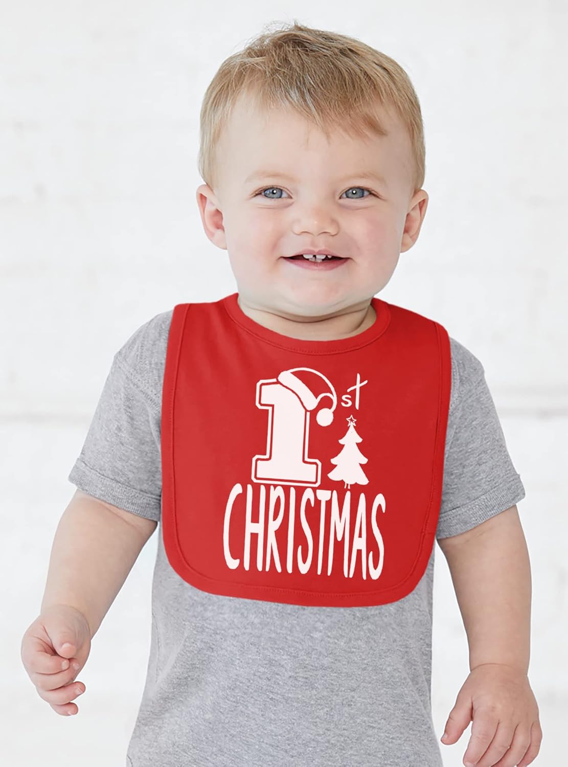 Aidens Corner Cute Baby Christmas Bibs