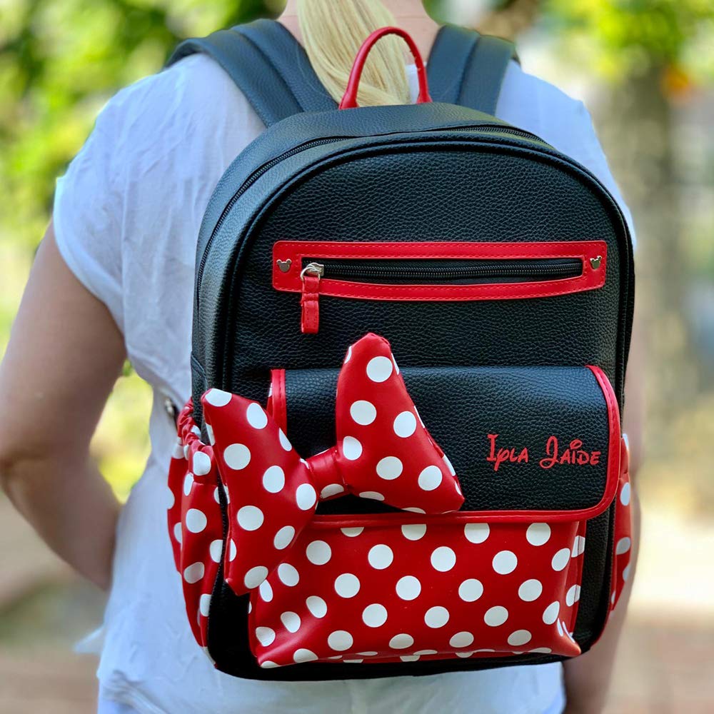 Disney Minnie Mouse Diaper Backpack 3 PC Set 1