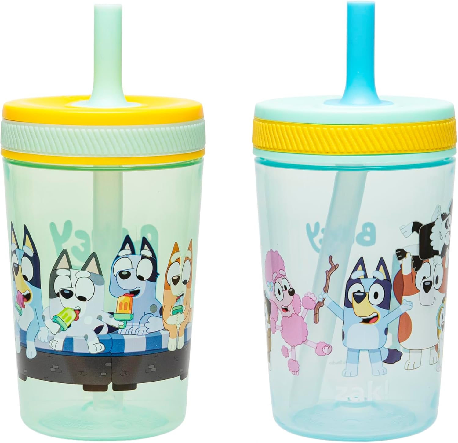 Zak Designs Bluey Kelso Toddler Cups 2-Pack 1