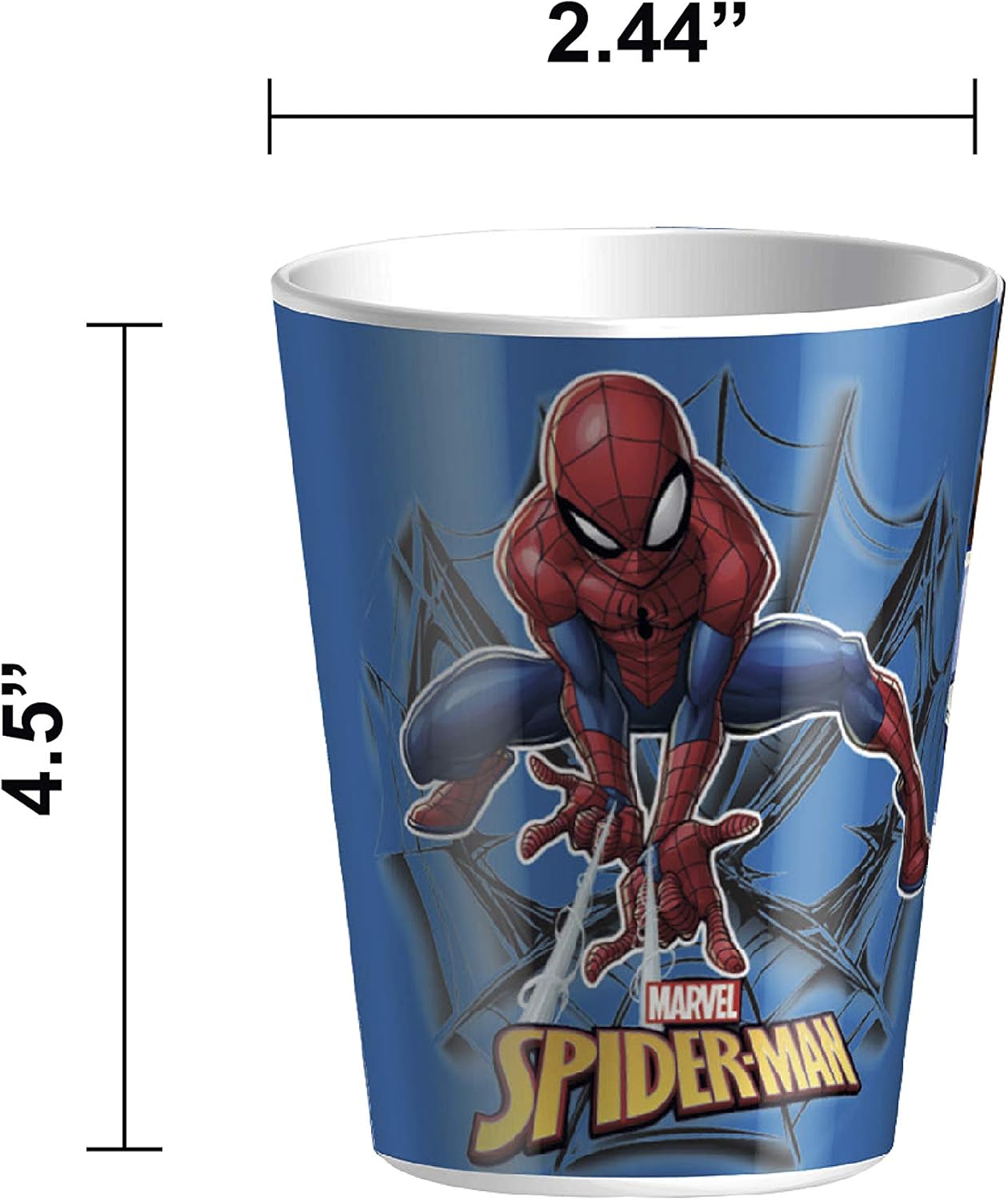 Zak 5-Piece Dinnerware Set - Marvel Spider-Man