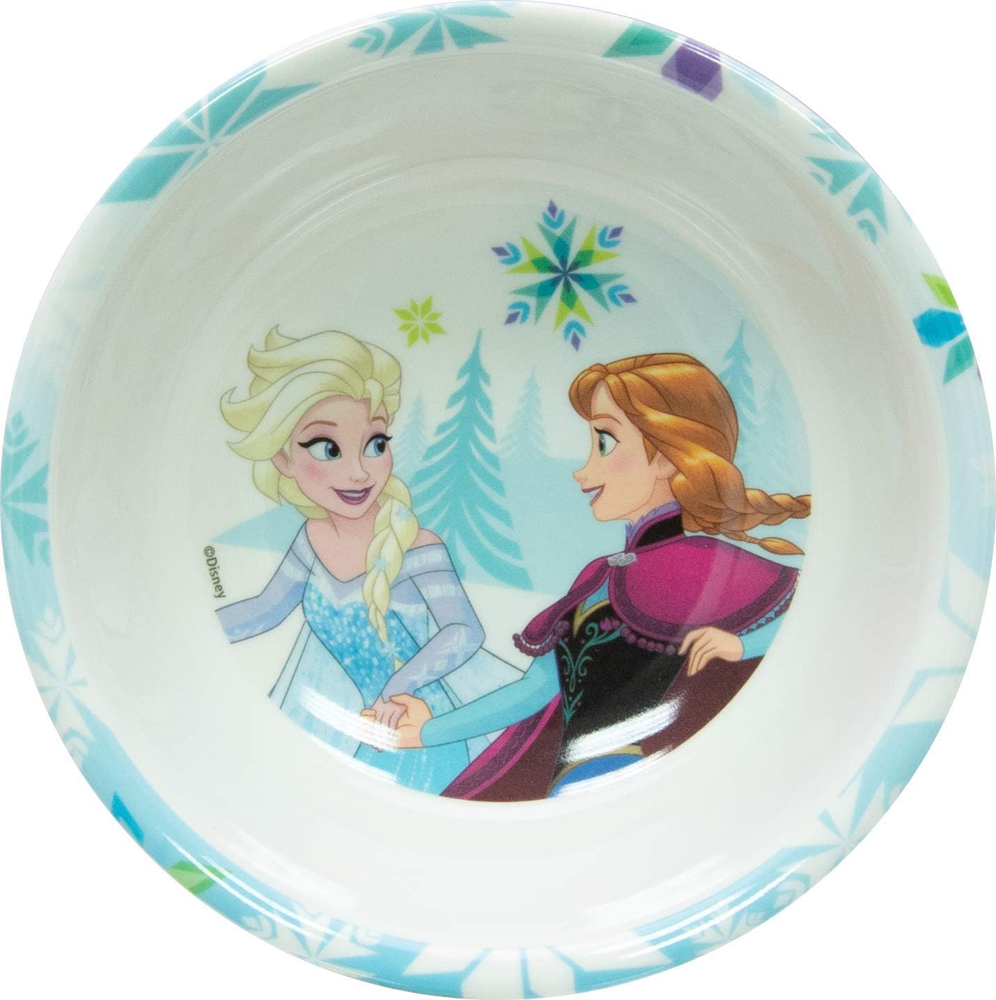 Zak Designs Disney Frozen Kids 5-Piece Dinnerware Set