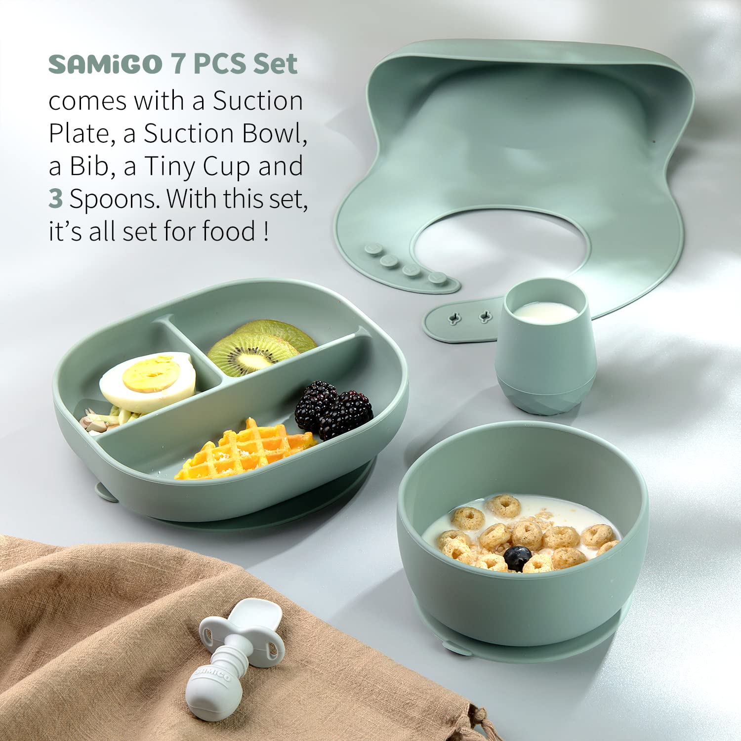 SAMiGO Baby Feeding Set for 6 Months
