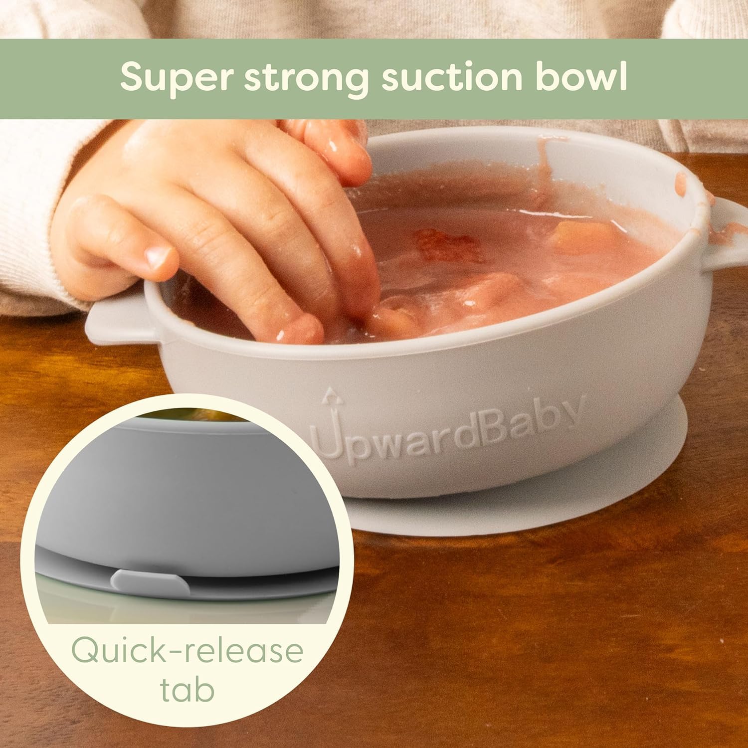 UpwardBaby Silicone Feeding Set for Baby Led Weaning 1