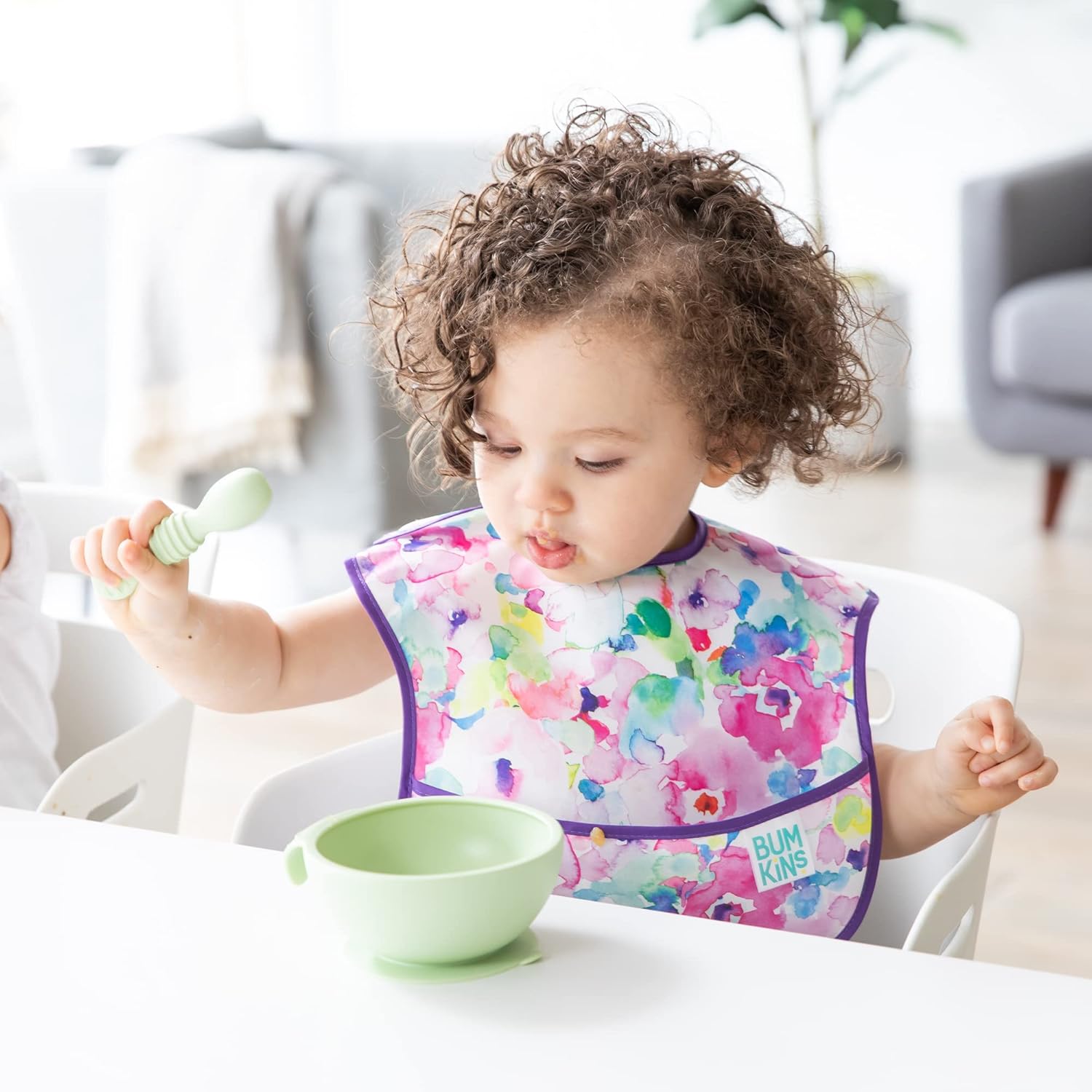 Bumkins Baby Bowl Set for BLW 4 Months Up