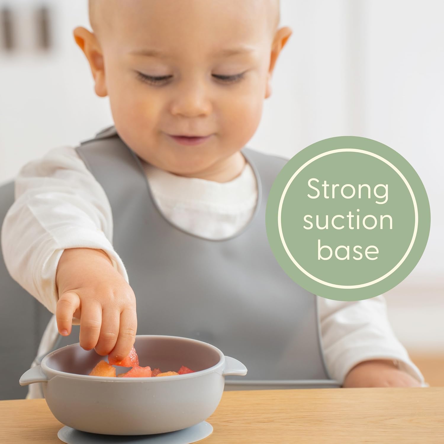 UpwardBaby Silicone Suction Bowls for Baby Toddlers