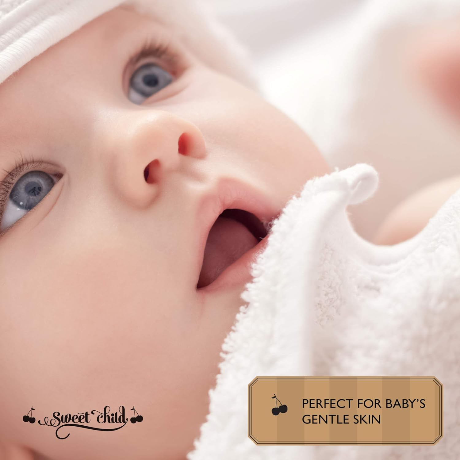 Sweet Child 8-Pack Baby Washcloths - Super Soft Rayon