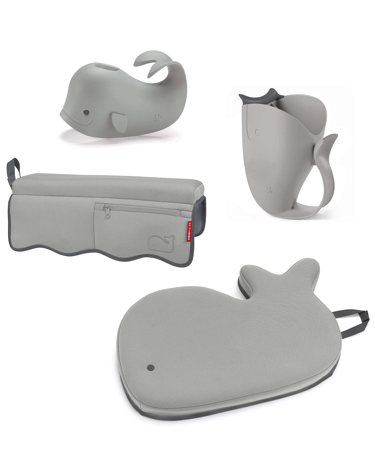 Skip Hop MOBY Baby Bath Essentials Set Grey 1