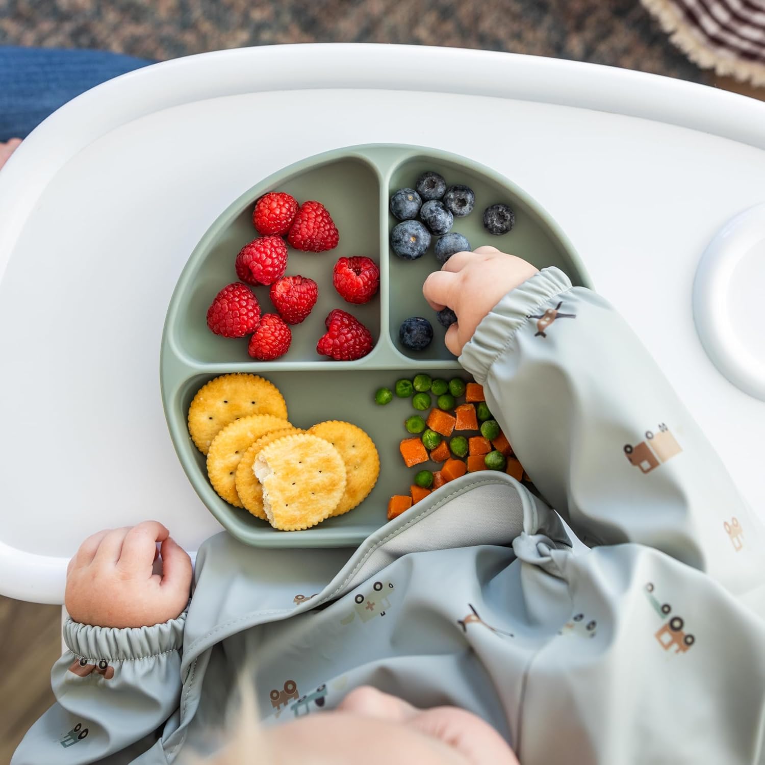 ATSHA 19 PCS Silicone Baby Feeding Set