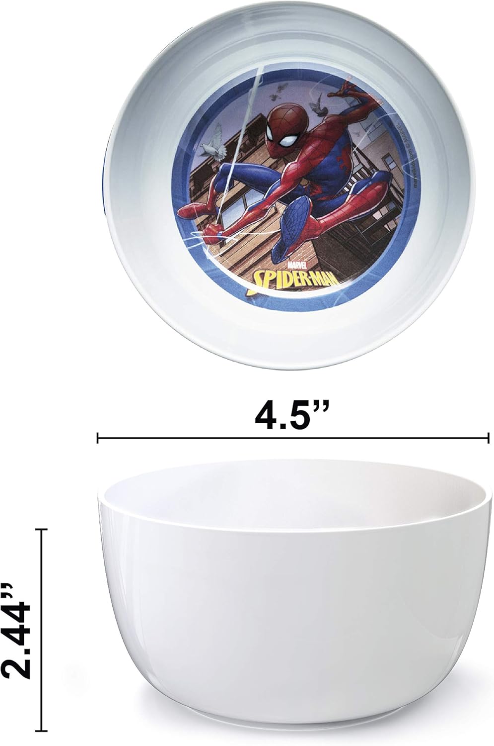 Zak 5-Piece Dinnerware Set - Marvel Spider-Man