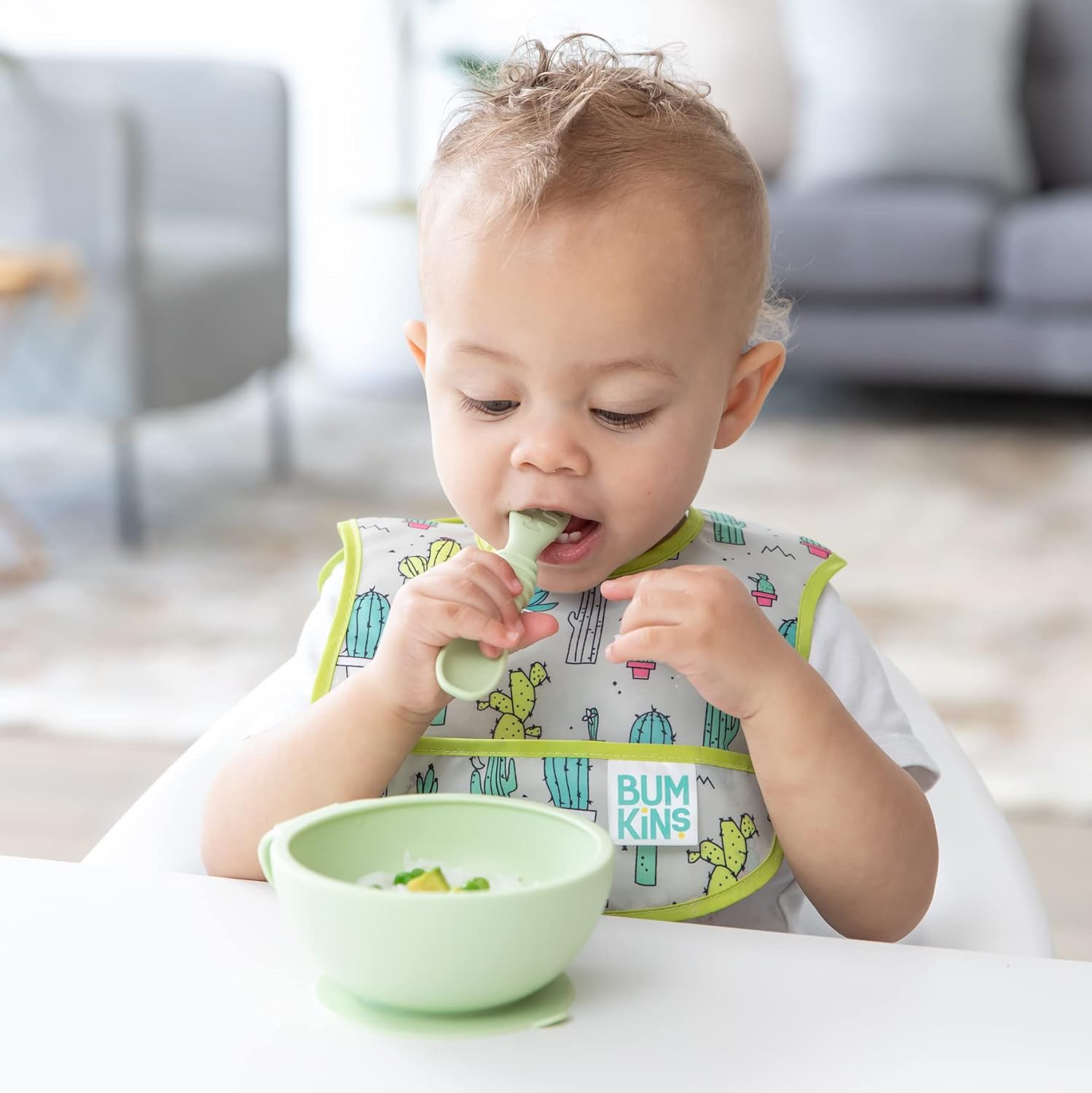 Bumkins Baby Bowl Set for BLW 4 Months Up