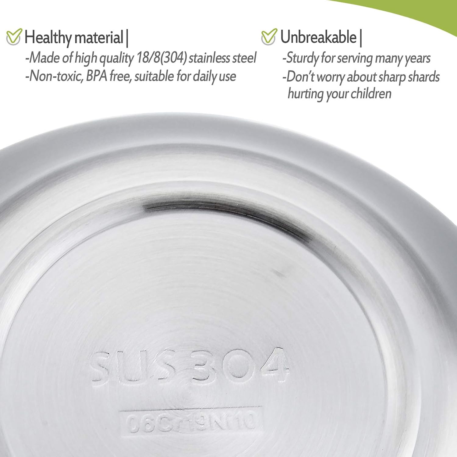 HaWare 12 oz Double Walled Stainless Steel Bowls 4 Pack 1