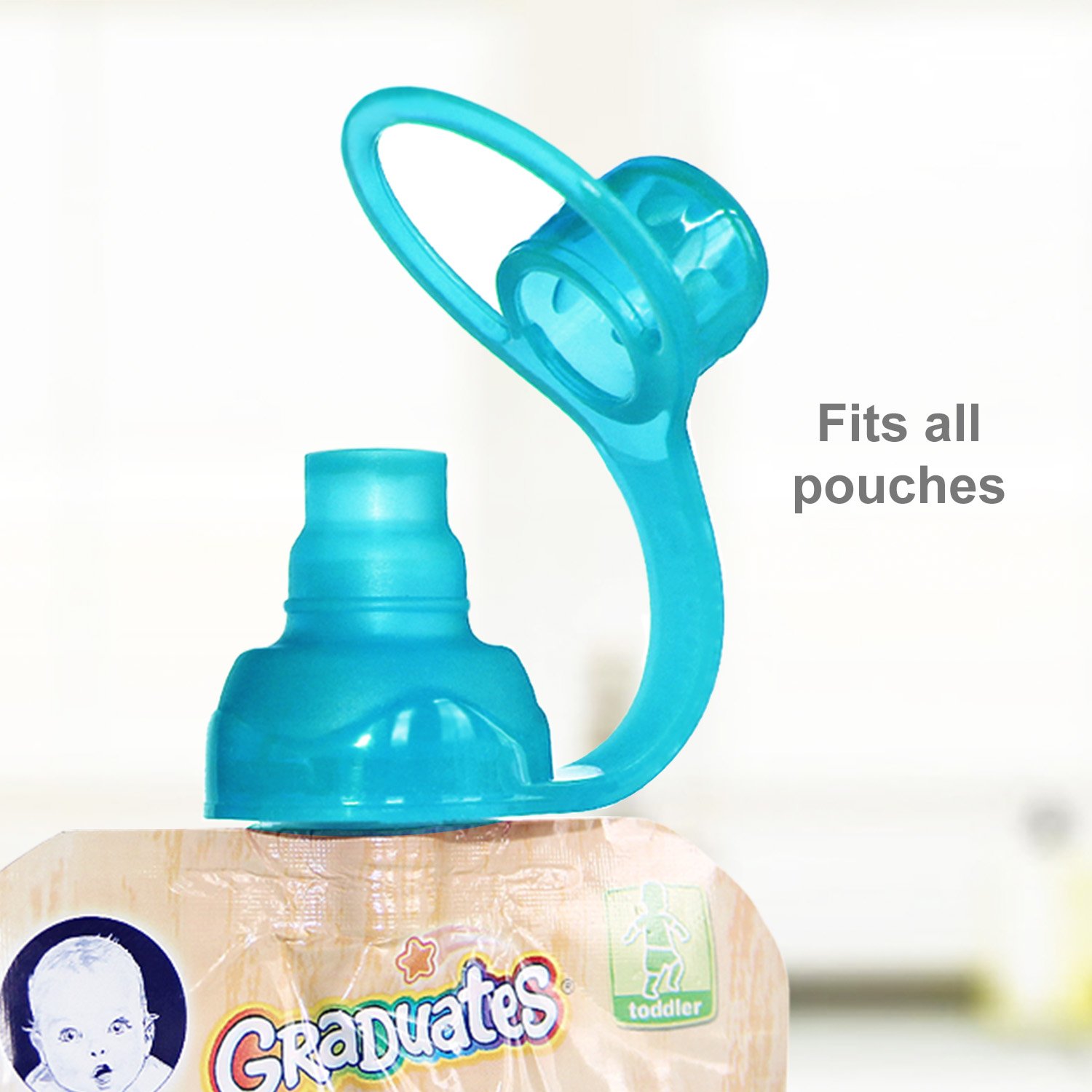 ChooMee SoftSip Pouch Top - BPA Free No Spill 100 Silicone